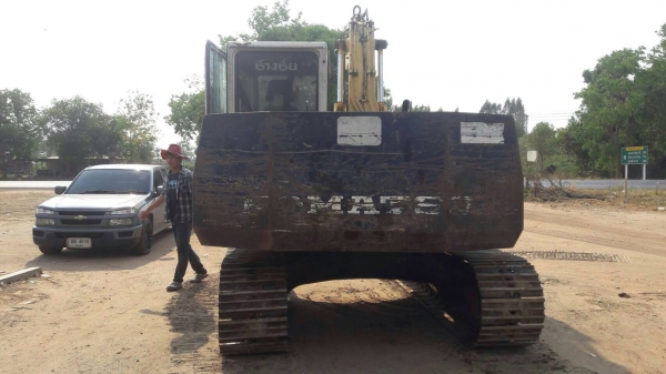 ขายรถแบ็คโฮ Komatsu pc 100-5 เครื่องเดิม ปั๊มเดิม ไฟฟ้าครบ ช่วงล่างดี เอกสารซื้อขาย ราคา 525,000 บาท