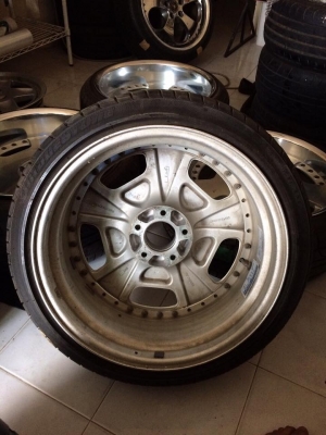 ล้อ RAYS Victrix ขอบ 18" F9 R11 5รู114.3 สวยๆ ลึกๆ ประมูลญี่ปุ่น