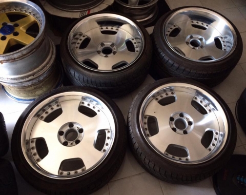 ล้อ RAYS Victrix ขอบ 18" F9 R11 5รู114.3 สวยๆ ลึกๆ ประมูลญี่ปุ่น