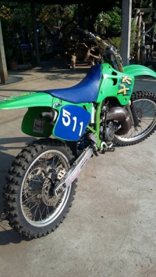 Kawasaki KX125 ปี 92 เครื่อง KR150 รถสูตรตัวแข่ง