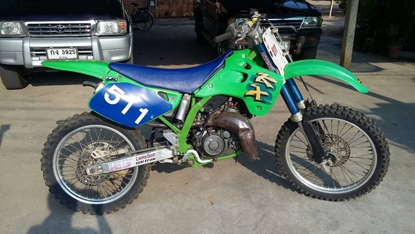 Kawasaki KX125 ปี 92 เครื่อง KR150 รถสูตรตัวแข่ง