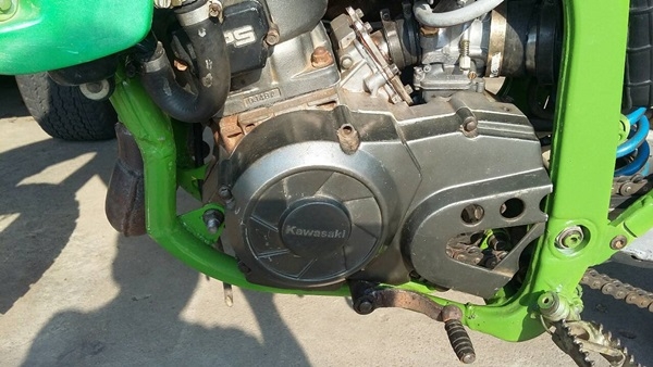 Kawasaki KX125 ปี 92 เครื่อง KR150 รถสูตรตัวแข่ง