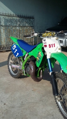 Kawasaki KX125 ปี 92 เครื่อง KR150 รถสูตรตัวแข่ง