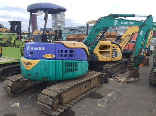 ขายรถแบคโฮ KOMATSU PC45MR-1 คอลโทรลสั้น สภาพสวยพร้อมใช้งาน ถึงไทยเร็วๆนี้ครับ ขายรถแบคโฮ KOMATSU PC45MR-1 คอลโทรลสั้น สภาพสวยพร้อมใช้งาน ถึงไทยเร็วๆนี้ครับ