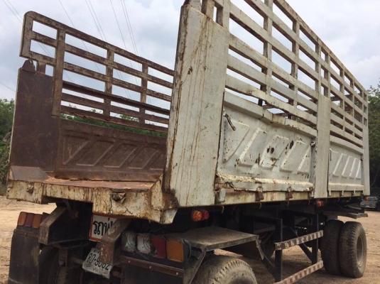 หางลูกพ่วง 2 คาน ปี 2540 ใช้งานปกติ แต่ไม่ค่อยสวย ต้องเก็บงาน เล่มพร้อม