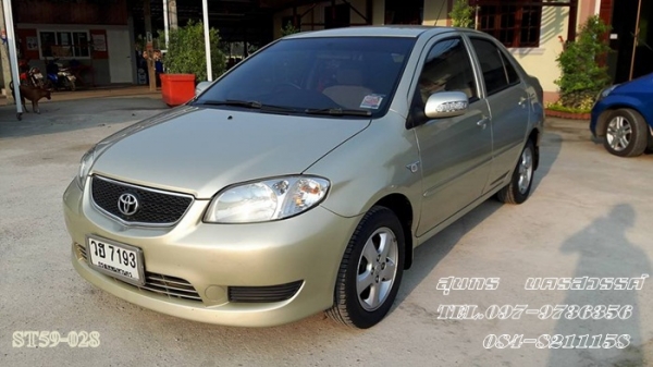 ขายด่วน TOYOTA, SOLUNA VIOS 1.5 E AIRBAG-ABS ปี03 เดิมๆ พร้อมใช้ ราคาสุดคุ้ม