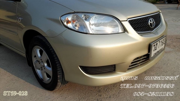 ขายด่วน TOYOTA, SOLUNA VIOS 1.5 E AIRBAG-ABS ปี03 เดิมๆ พร้อมใช้ ราคาสุดคุ้ม
