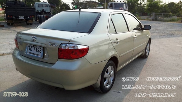 ขายด่วน TOYOTA, SOLUNA VIOS 1.5 E AIRBAG-ABS ปี03 เดิมๆ พร้อมใช้ ราคาสุดคุ้ม