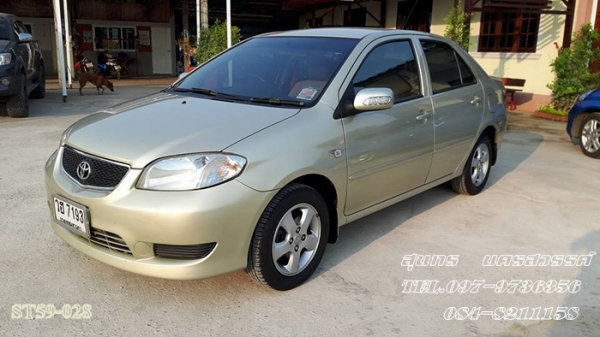 ขายด่วน TOYOTA, SOLUNA VIOS 1.5 E AIRBAG-ABS ปี03 เดิมๆ พร้อมใช้ ราคาสุดคุ้ม