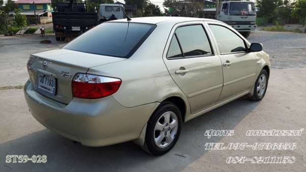 ขายด่วน TOYOTA, SOLUNA VIOS 1.5 E AIRBAG-ABS ปี03 เดิมๆ พร้อมใช้ ราคาสุดคุ้ม