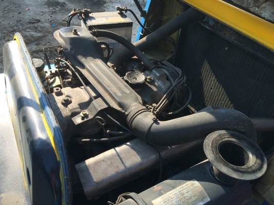 รถยกMitsubishi 1.5ตัน ยางตันทุกล้อ งายาวพิเศษ ทำสีใหม่สวยงาม เก่าญี่ปุ่น