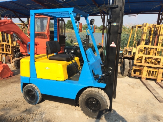 รถยกMitsubishi 1.5ตัน ยางตันทุกล้อ งายาวพิเศษ ทำสีใหม่สวยงาม เก่าญี่ปุ่น