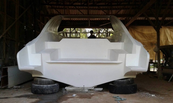 สำราญมารีน ขายเรือโดยสาร37ฟุตหล่อใหม่