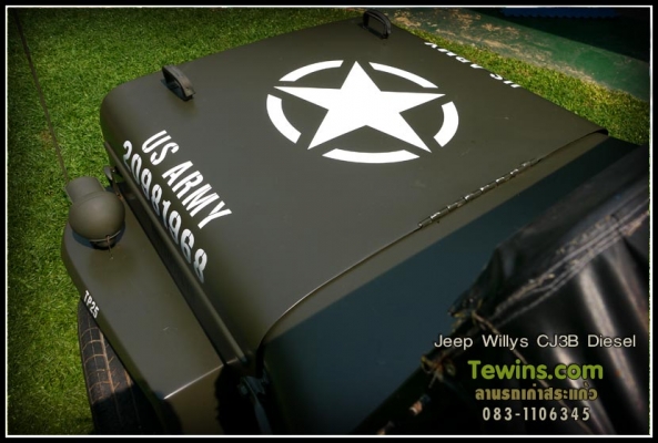 ขาย Jeep Willys ดีเซลอีซูซุ ขับ 2WD ถูกๆ (Nobook)
