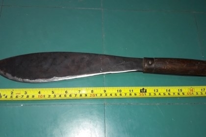 ขายมีดพกทหารญี่ปุ่นยุคสงครามด้ามไม้ประกบสวยเดิมๆ