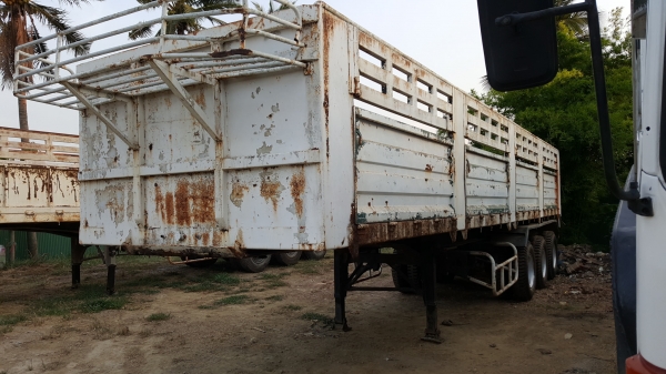 ขายกึ่งพ่วง3คานยาว12เมตรยางใหม่12เส้นสภาพดีเล่มพร้อมโอน ขายกึ่งพ่วง3คานยาว12เมตรยางใหม่12เส้นสภาพดีเล่มพร้อมโอน