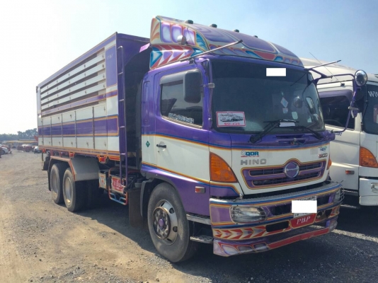10ล้อดั้มมิเนียม HINO MEGA 500-260แรงม้าปี54 ติดก็าซ CNGโรงงาน