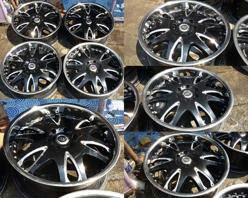 แม็กNew D-max16-17/Colorado -Akina17 /Infiny ขอบ22 ราคา 4,500-8,900 บาท