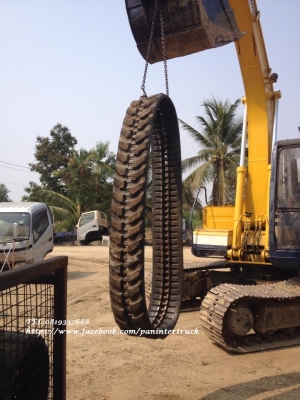 FROM JAPAN แทรคยางข้อถี่ขนาด300*52.5*82 สามารถใส่กับรถขุดไซค์ 20,25,30,35(มีจำนวน 1คู่) ราคาเพียง 23,000 บาท สนใจติดต่อ 0819337688