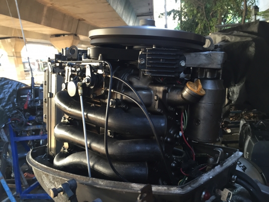 ขาย ยันม่าดีเซล 36แรงทริมไฟฟ้าพร้อมถัง