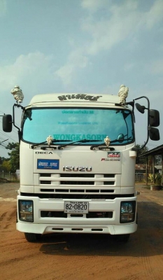 ขายรถสิบล้อ ISUZU DECA FXZ360แรง ปี56พ่วงแม่ลูก ราคาขาย 2,950,000 ต่อรอง สนใจ 0932795977 คุณสุชาติ จัดไฟแนนซ์ได้ 2,200,000-2,350,000 ขึ้นอยู่ที่เคดิต รายละเอียดรถ ปีรถจดทะเบียน 2556