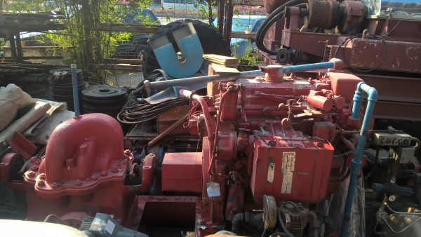 ขายเครื่องยนต์พร้อมปั๊มดับเพลิง Diesel Engine Fire Pump.