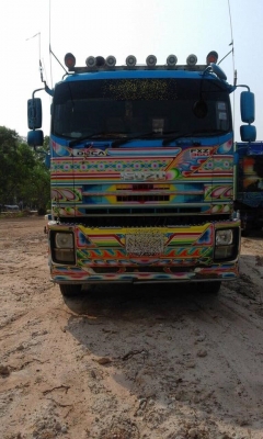 ขายรถสิบล้อ ISUZU DECA FXZ360แรง ปี53 พ่วงแม่ลูกดั้ม  สนใจ 0932795977