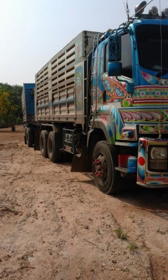 ขายรถสิบล้อ ISUZU DECA FXZ360แรง ปี53 พ่วงแม่ลูกดั้ม  สนใจ 0932795977