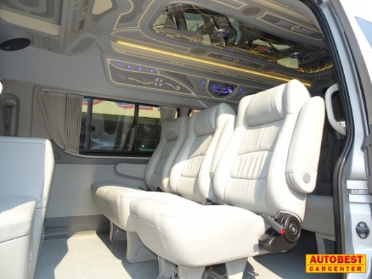 โทร 0922726669 ตันหยงเบสท์รถตู้ฝั่งธน COMMUTER ปี 2008 ดีเซลล์ แต่งวีไอพี แอร์บัส เบาะหนัง 3 แถว ราคา 859,000 บาท