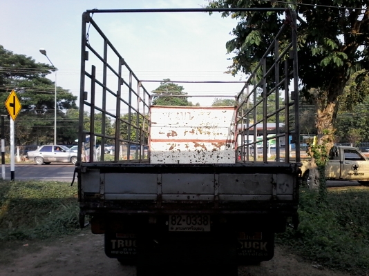 NPR120ฝาขาวคับ5เมตรสวยเดิมบางลดท้าลองเซียนรถบรรทุกท้ายเอฟ