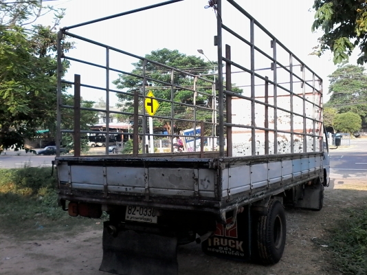 NPR120ฝาขาวคับ5เมตรสวยเดิมบางลดท้าลองเซียนรถบรรทุกท้ายเอฟ