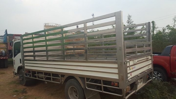 ขาย 6 ล้อ อีซูซุ NPR 150 แรง ปี 55 กระบะสแตนเลส  ยาว 5 ม. สภาพสวย พร้อมใช้  จัดแนนท์ได้ครับ สนใจติดต่อ 081-9420141  ,  081-5715326