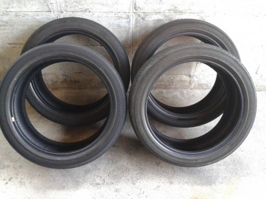 ยาง yokohama 205/45R17ปี13 สวยๆ 4 เส้น ราคา 3400 บาท