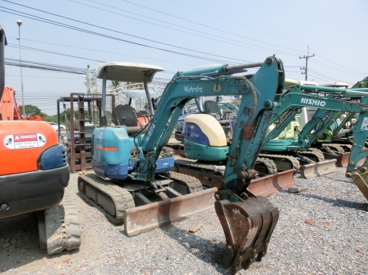 ขายแมคโครเล็ก KUBUTA U20 รถนอก มีเอกสาร ไฟฟ้าครบ รถพร้อมใช้งาน