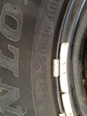 ขายกระทะ+ยาง Dunlop AT20 255/70/R16 ขายกระทะ+ยาง Dunlop AT20 255/70/R16