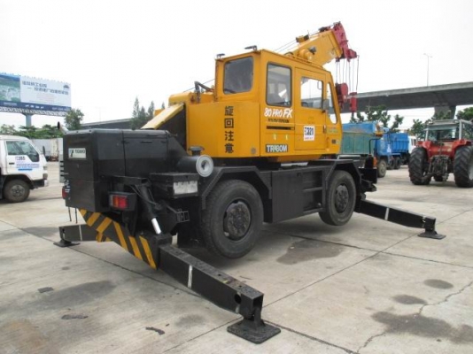 รถเครน TADANO รุ่น TR80M-1 สภาพพร้อมใช้ รถเครน TADANO รุ่น TR80M-1 สภาพพร้อมใช้