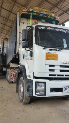 ขายรถพ่วงดัมพ์ ISUZU เครื่อง 360 แรง ปี 53 กระบะดัมพ์เหล็กคอกเกษตร อู่ไทยเทรลเลอร์ ลูก 3 เพลา ไมล์ 149,xxx รถสวยพร้อมใช้งาน ขายรถพ่วงดัมพ์ ISUZU เครื่อง 360 แรง ปี 53 กระบะดัมพ์เหล็กคอกเกษตร อู่ไทยเทรลเลอร์ ลูก 3 เพลา ไมล์ 149,xxx รถสวยพร้อมใช้งาน