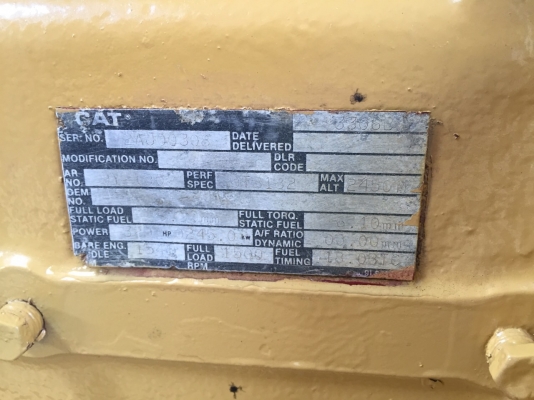 Cat 3306Di 275KVA Digital Cat 3306Di 275KVA Digital