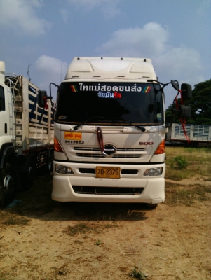 ขายรถพ่วง Hino กระบะสามมิตร