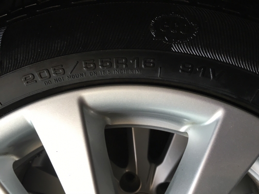 ขายล้อแม็ก Honda civic fb ขอบ 16"x6.5 et45 5รู114.3