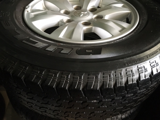 ขายล้อแม็ก Mitsu Triton plus 16"x7 พร้อมยางบริดโตน ขายล้อแม็ก Mitsu Triton plus 16"x7 พร้อมยางบริดโตน