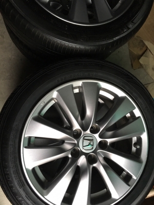 ขายล้อ Honda Accord G8 Minor ขอบ 17 พร้อมยาง 225 50 17