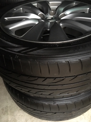 ขายล้อ Honda Accord G8 Minor ขอบ 17 พร้อมยาง 225 50 17