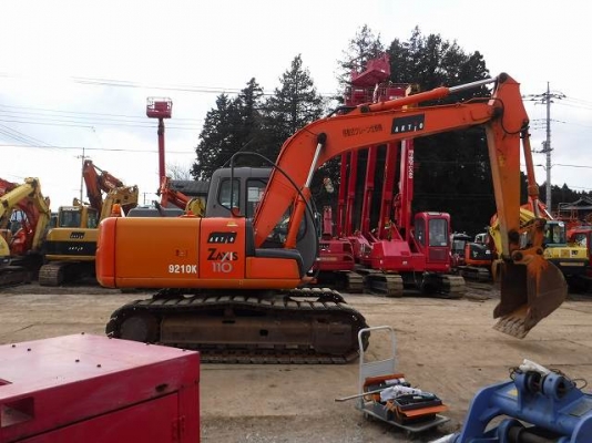 รถขุด ฮิตาชิ ZX110-E # 11850 : รถแบ็คโฮ รอนำเข้าจากญีปุ่นค่ะ โทร.081-3062283