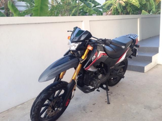 TXM 200 cc ล้อแม็ก วิบาก รถสวยเครื่องดีภาษีไม่ขาดต่อ