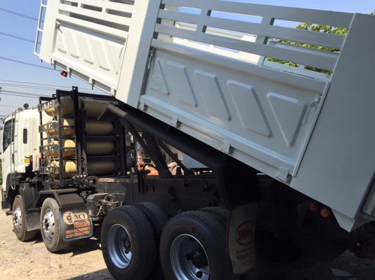 FXZ354ปี56 มีนาคม 2เพลาดั้มSMMแท้มีระบบลากพ่วงcngแท้ศูนย์ ยางใหม่ 1,950,000.- 086-6642-442