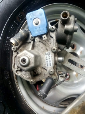 ชุดแก๊สหัวฉีด เวอร์ซูส มือ2  พร้อมถังแคปซูล