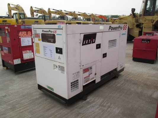 เครื่องปั่นไฟ Airman 50kva. มือสองนำเข้าจากญีปุ่่น T.กุ้ง:0813062283