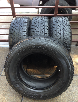 ยาง All Yokohama 265 65 17 ดอกเต็ม ใช้กันยาว ราคาไม่แพง ยาง All Yokohama 265 65 17 ดอกเต็ม ใช้กันยาว ราคาไม่แพง