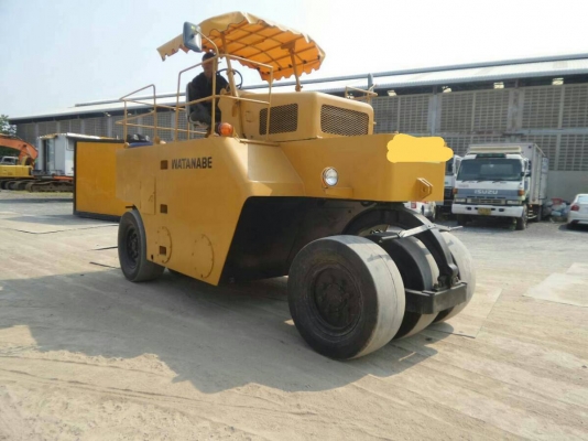 รถบดล้อยาง7ล้อ WATANABE ยางใหม่7เส้น เอกสารเล่มทะเบียน รถบดล้อยาง7ล้อ WATANABE ยางใหม่7เส้น เอกสารเล่มทะเบียน